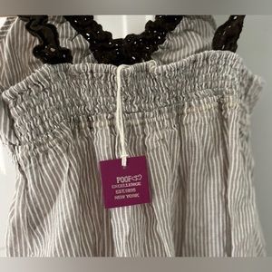 Nwt POOF! Striped tank